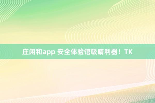庄闲和app 安全体验馆吸睛利器!TK